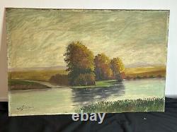 Impressionist School XXth Century Eugène Schergen HSP Seascape 1930