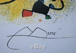 Joan Miro Sculpture II Lithographie Signed And Numbered # 500ex