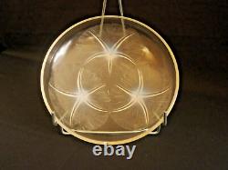 Lalique, Coupe Volubilis, Opalescent, Signed R. Lalique, Numbered, Year 1921
