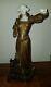 Lamp Woman In Regular And Biscuit Sign Sanson Baleste, Bronze Chryselephantine