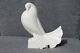 Magnificent Cracked Jacques Adnet Art Deco Pigeon Sculpture Signed