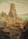 Marcel Alloueteau Drawing Landscape Art French Breton Locquirec Brittany France