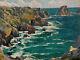 Marcel Goupy Painting Landscape Brittany Cote Rocky Marine Sea Oil Rocks Art