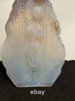 Naïades Vase from the Art Deco period around 1925 signed Carillo