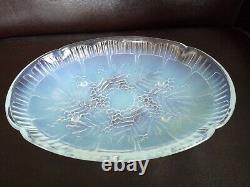 Opalescent Glass Cup Art Deco Cup Signed Julien France