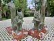 Pair Of Art Deco 1930 Bookends In Signed Leducq Squirrel In Excellent Condition