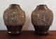 Pair Of Art Deco Ceramic Vases By Louis Dage. Signed