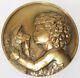 Plate Medal Thenot Signed Bronze Mythology With Punch Art Deco