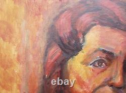 Portrait of a woman from the 1970s signed FORMAT 25F