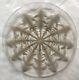 R. Lalique Art Deco Glass Plate, Signed And Numbered Model Dandelions. 31cm