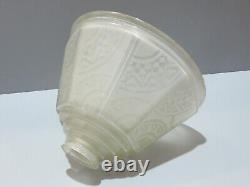 RARE ANCIENT IMPORTANT FROSTED GLASS GLOBE TULIP SIGNED DECO LUBIN NANCY D