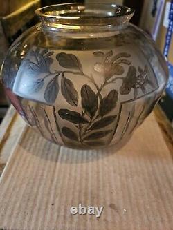 RARE Art Deco vase signed D'ARGYL