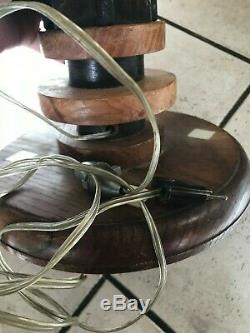 Rare Foot Modernist Lamp J J Adnet. Sign. Era Arbus, Franck