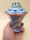 Rare Incense Burner In Signed Faience By G. Guyard 1930 Art Deco