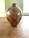 Rare Sandstone Vase Signed Greber Art Deco