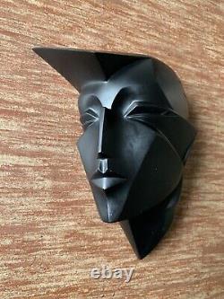 Resin Sculpture Head Mask Neo-Art Deco by Lindsey Balkweill 1986