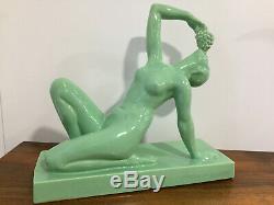 Sculpture Woman Naked Art Deco