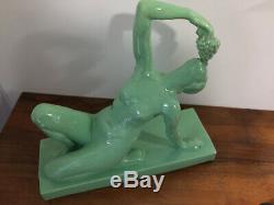 Sculpture Woman Naked Art Deco