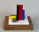 Sculpture Wood Polychrome Abstraction Neoplasticism Signed Numbered (8)