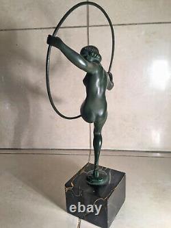 Statue Art Deco Max Le Verrier Briand (marcel Bouraine)
