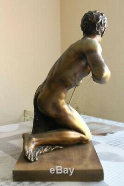 Statue Sculpture Art Deco Signed A. Azori Early Twentieth