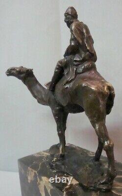 Statue Sculpture Camel Dromedary Animalier Tuareg Style Art Deco Style Art N