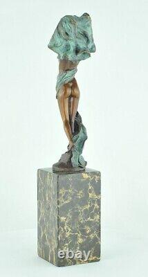 Statue Sculpture Nue Sexy Style Art Deco Style Art New Solid Bronze Sign