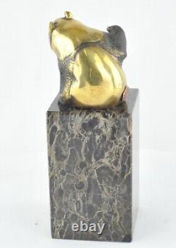 Statue Sculpture Panda in Animalier Style Art Deco and Art Nouveau Solid Bronze