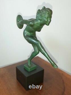 The Dancer In Cymbals Signed Garcia According To Max Le Verrier