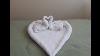 Towel Heart And Swans Love Sign Valentine S Day