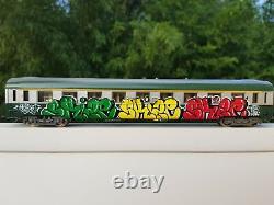 Train Player Ho Scale Custom Graffiti