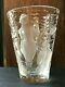 Vase Ondines Art Deco Crystal Signed Lalique France 24 Cm
