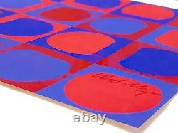 Victor Vasarely 1963 Lithography Rare Signed By The Artist /art/deco/collection