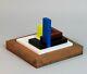Wood Sculpture Polychrome Abstraction Neoplastics Signee Numerotee (10)