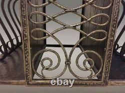 Wrought Iron Console Art Deco Signed
