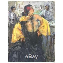 Yves Diey, Oil On Canvas Art Deco Period, Signed