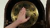 Art Deco Oak Antique Grandfather Tall Case Clock Signed Lauffer Germany 29377