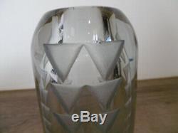 Authentique rare vase en verre art déco signé Jean Luce