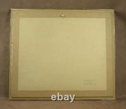 Belle Lithographie Art Deco 2 Elegantes Garconnes Fumant Signee Hardy Gout Icart