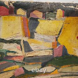 Boris Smirnoff (1895-1976) Les remparts d'Antibes Huile toile Tableau Peinture