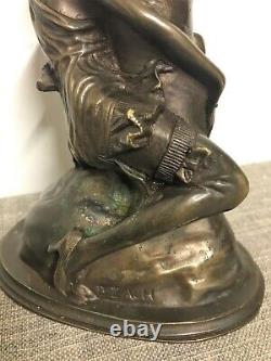 Bronze érotique époque art déco signé B. Zach sculpteur Autrichien XXème siècle