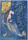 Chagall Marc Les Mariés Lithographie Numérotée Et Signée, 500ex