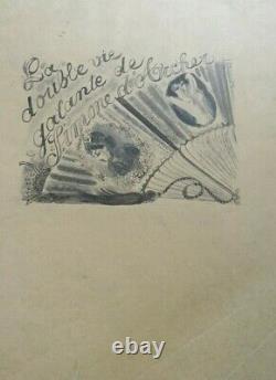 Chas Laborde Peintre Montmartre Dessin Original Encre Illustration Vers 1920