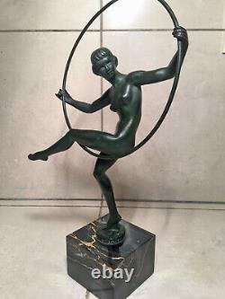 Statuette art déco Max le Verrier Briand (Marcel Bouraine)