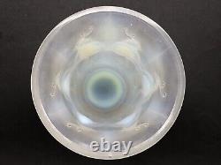 Sublime VASE OPALESCENT Art Déco PERRUCHES signé VERLUX No LALIQUE SABINO ETLING