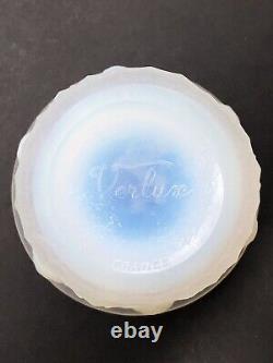 Sublime VASE OPALESCENT Art Déco PERRUCHES signé VERLUX No LALIQUE SABINO ETLING