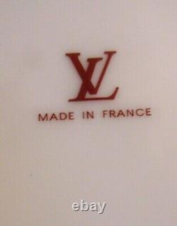 Tasse à café + soucoupe marron, étoile OR signé Louis Vuitton Made in France N°2