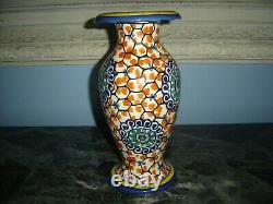 Très rare magnifique vase signé Ditmar Urbach d'époque art déco Tchécoslovaquie