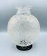 Vase Boule Art Deco En Verre Grave A L'acide Signe Daum Nancy France Vers 1930