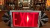 Vintage Art Deco Exit Sign Sold For 450
